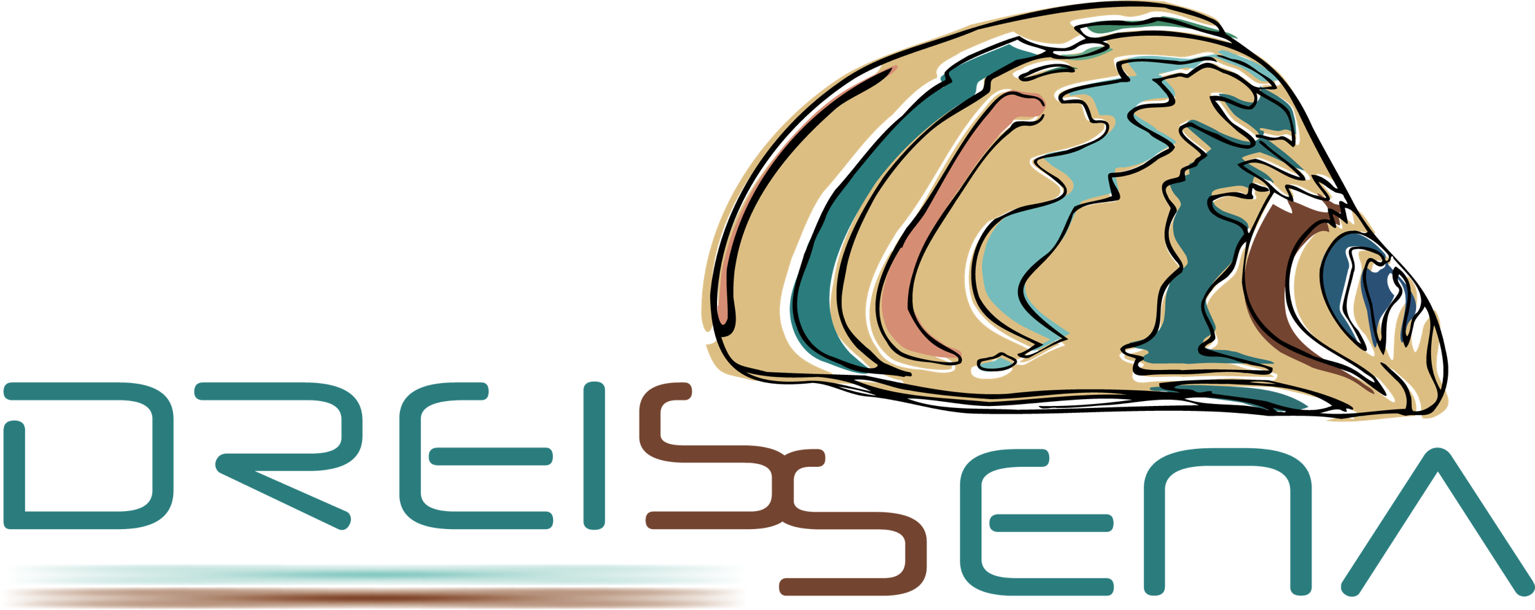 Logtype de la moule quagga dreissena